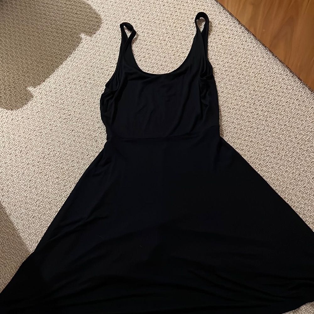 Black express tank top dress